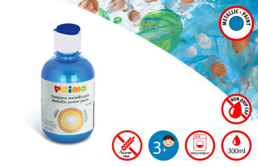 Picture of PRIMO 300ML METALLIC POSTER PAINT BLUE ULTRAMARINE